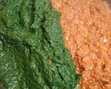 A picture of step 10 of 'Saag Paneer' Indian Spinach Curry.