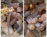 Hình bước làm 2 của món Mì trứng xào tôm, đậu cove