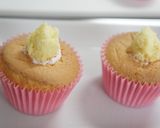 A picture of step 14 of Decorated Strawberry Cupcakes.