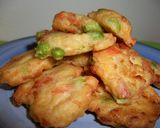 A picture of step 4 of Deep-fried Edamame, Bacon, and Tofu.
