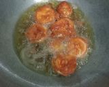 A picture of step 7 of Dry egg chilli Manchurian.