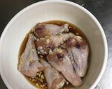 蜂蜜蒜烤翅小腿蔬菜的食譜步驟1照片