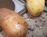 Foto del paso 1 de la receta: Hamburguesas veggies de espinaca y quinoa con puré de papas 🍔