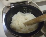 A picture of step 9 of Ohagi with Adzuki Beans and Kinako Powder.