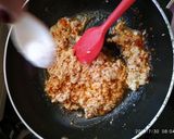 A picture of step 9 of Baked palak paneer rice.