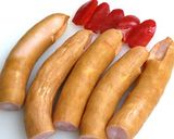 A picture of step 2 of Scary Halloween Breakfast Sausage Fingers.