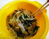 A picture of step 4 of One More Recipe with Onion & Nameko Mushrooms.