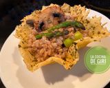 Foto del paso 4 de la receta: Farro con hongos y espárragos