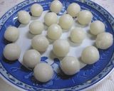 A picture of step 7 of Steamed and Delicious Basic White Dango.