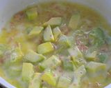 A picture of step 2 of Avocado Cream Pasta with Umeboshi Pickled Plums.