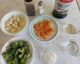 Foto del paso 1 de la receta: Pollo con brócoli y coliflor