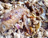 A picture of step 6 of Overleft chicken in egg sauce.