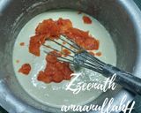 A picture of step 1 of Papaya Pancakes or Papcakes.