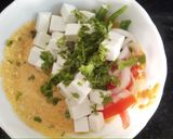 A picture of step 1 of Paneer Tikka Pizza.