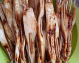 Foto langkah ke 3 dari resep Sate Cumi Pedas Manis Bulbul.