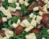Hình bước làm 4 của món Salad cải kale