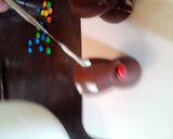 A picture of step 8 of Rudolph Christmas Chocolate Bites ..