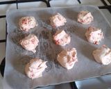 A picture of step 7 of Vickys Strawberries & Cream Cookies, GF DF EF SF NF.