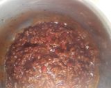 A picture of step 18 of Ravioli Bolognese with beef or quorn.