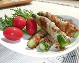 A picture of step 4 of Easy Pork-Wrapped Asparagus.
