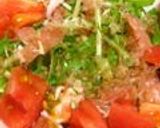 A picture of step 3 of Daikon Radish Sprout Salad.
