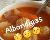 A picture of step 5 of Chicken albondigas.