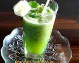A picture of step 6 of Cucumber juice.