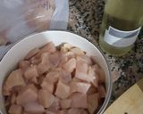 Foto del paso 1 de la receta: Pollo al verdeo con arroz