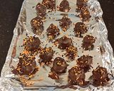 A picture of step 13 of Cheesecake Balls, Covered in Dark Or White Chocolate.