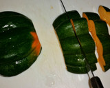A picture of step 6 of Curry and Honey Acorn Squash.