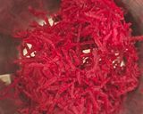 A picture of step 2 of Red lentils Ragi beetroot Dosa.