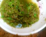 A picture of step 4 of Bilochi khrdhi.