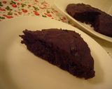 A picture of step 4 of Easy Egg and Milk Free Chocolate-Style Cake.