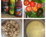 A picture of step 1 of Mexican Style Shrimp Ceviche.