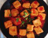 Hình bước làm 6 của món Đậu hũ sốt cà chua 🍅