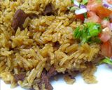 A picture of step 7 of Pilau.