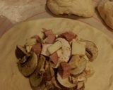 A picture of step 8 of Ham and Swiss Stuffed Rolls.