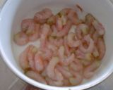 A picture of step 1 of Chili-Mayo Shrimp Pouches made with Leftover Gyoza Wrappers.