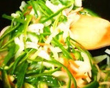 A picture of step 4 of A Regular Item in My Home - Stir-fried Green Pepper and Steak.