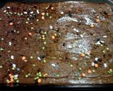 A picture of step 11 of Rootbeer Brownie Cake W/chocolate rootbeer frosting.