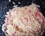 Une image de l'étape 7 de La recette véritable à la carbonara 😋.