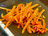 Zanahorias estofadas con Tamari y pimienta