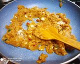 A picture of step 7 of Burma Halwa.