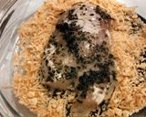 A picture of step 4 of Ritz Cracker Chicken.