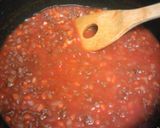 A picture of step 5 of Easy Meat Sauce.