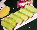 A picture of step 10 of Green tea cake.
