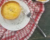 Foto langkah ke 4 dari resep Keto Low Carb Cheese Quiche with Almond Crust #keto_cp_cheese.