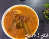 A picture of step 7 of Mixed Vegetable Besan ki Kadhi.