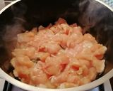 Foto del paso 3 de la receta: Salsa crema de pollo y verdeo para pastas