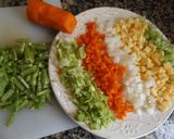 Foto del paso 1 de la receta Potaje de lentejas, verduritas y maíz (choclo)